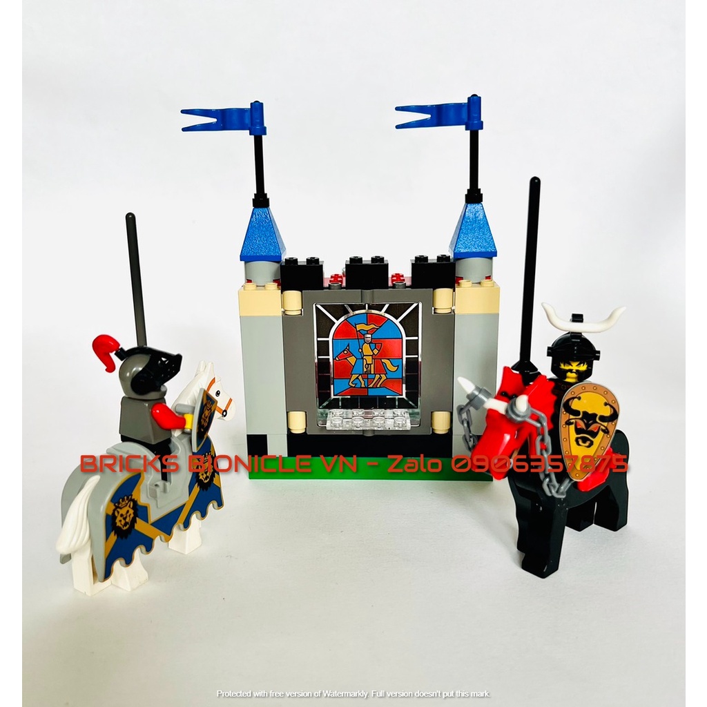 LEGO CASTLE SYSTEM - ĐỒ CHƠI XẾP HÌNH LEGO LÂU ĐÀI - 6095 ROYAL JOUST - SONG ĐẤU HOÀNG GIA