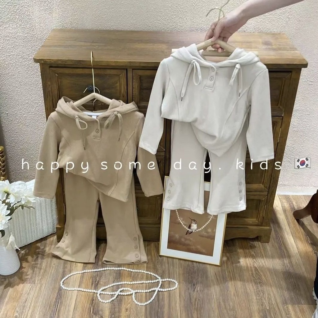 Girls' Casual Sports Suit Autumn 2022 Autumn New Baby Girl Stylish Two-Piece Suit Children's Suit