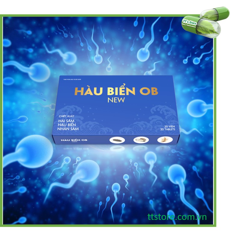 Tinh Hàu Biển OB Hộp 30 viên - Hàu OB NEW 20 viên (Mẫu mới)