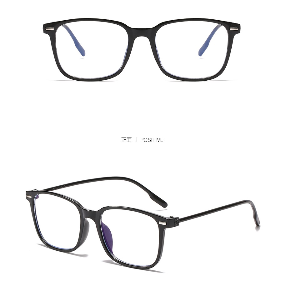 Mắt Kính Chống Ánh Sáng Xanh Gọng Vuông Thời Trang