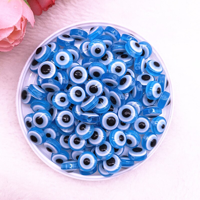 (MớI) Bộ 50 HạT NhựA HìNh Oval 8/10mm DùNg LàM VòNg Đeo Tay | BigBuy360 - bigbuy360.vn
