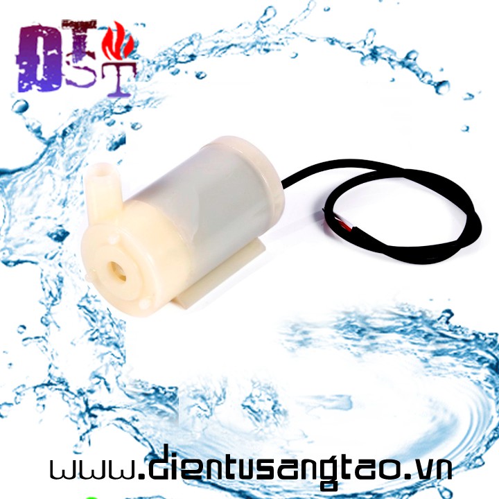 Động cơ bơm chìm mini DC 4.5V 5V 6V Đầu thẳng