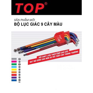 Bộ lục giác bi 9 món théo c60 top lu-9cmau