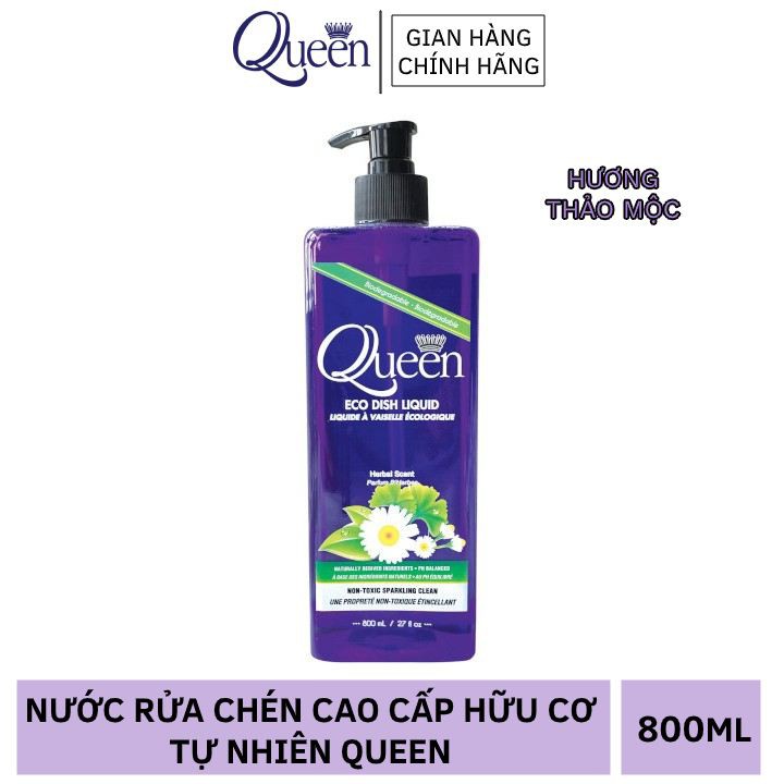 [Combo Tiết Kiệm] Nước giặt 8x Queen Không Mùi & Nước lau sàn Queen Không Mùi 500ml + 946ml Tặng Nước rửa chén Queen 800