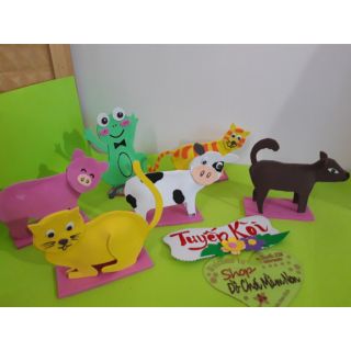 Đồ chơi tự lm mầm non_động vật