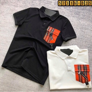 Polo Dsquared2 - MCQ phối túi đỏ cực chất - Áo thun nam cổ bẻ