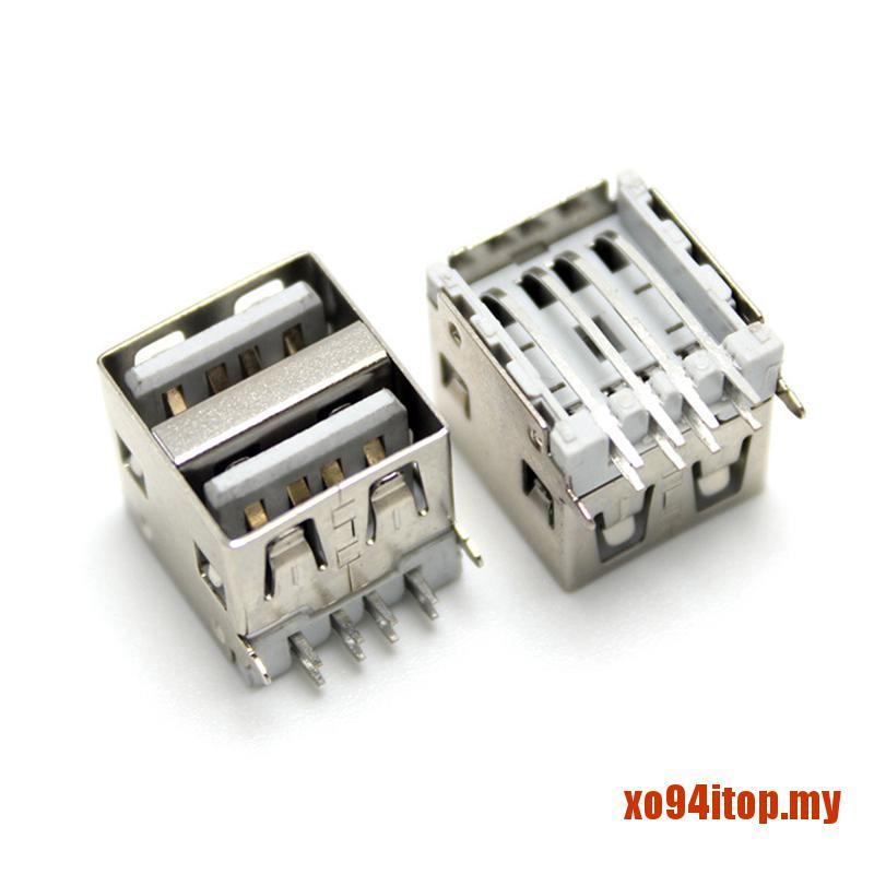 Set 10 Đầu Nối Usb Kép 90 Độ 4 Chân | BigBuy360 - bigbuy360.vn