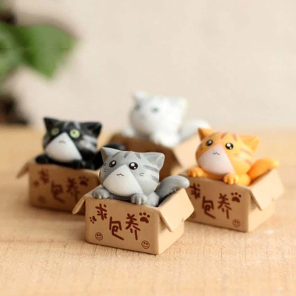 Đồ trang trí Chú Mèo QUINTON Hoạt Hình Trang Trí Sân Vườn