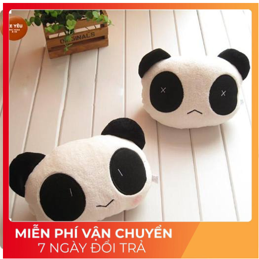 Gối Tựa Đầu Hình Gấu Trúc Đáng Yêu Cho Xe