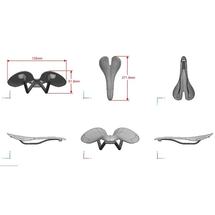 Mới Yên Xe Đạp Bằng Sợi carbon Cao Cấp Cho Xe Đạp Leo Núi