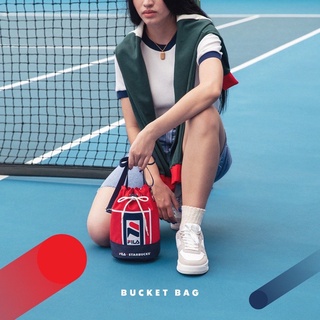 Túi Starbucks x FILA Shoulder Bucket Bag