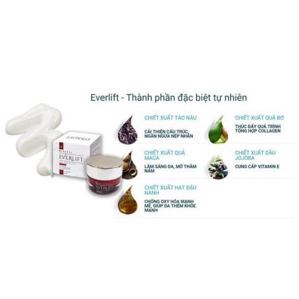 Everlift Cream Kem Chống Lão Hóa Dưỡng Trắng Và Làm Đẹp Da Bí Quyết Không Tuổi Dành Cho Phái Đẹp