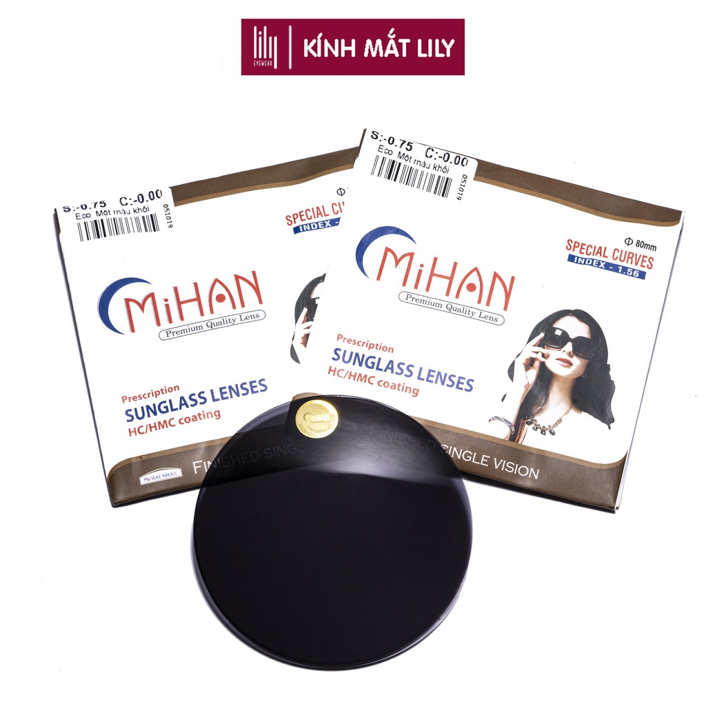 Mắt kính râm cận loạn chống uv400 đi nắng LILYEYEWEAR