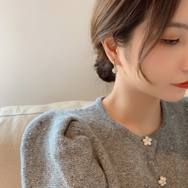 Khuyên Tai Dáng Dài Đính Đá Cao Cấp Sang Trọng / Bông Tai