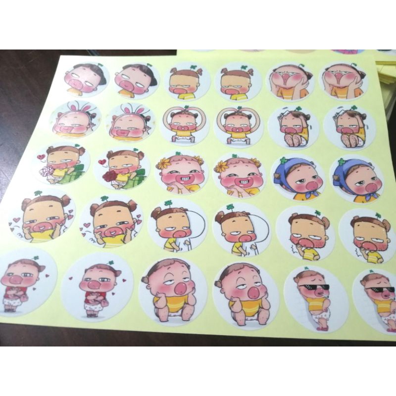 🔥30 hình dán sticker - QUỲNH AKA / BÒ SỮA / TONTON FRIENDS và 20 chủ đề khác🔥