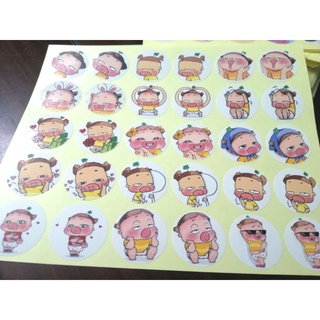 🔥SET 30 HÌNH DÁN STICKERS - QUỲNH AKA 🔥