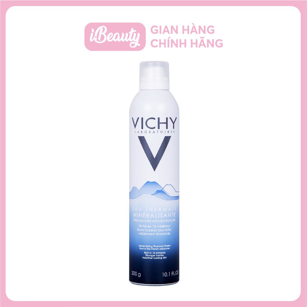 NƯỚC XỊT KHOÁNG DƯỠNG DA VICHY THERMALE 300ml & 150ml - Pháp chính hãng