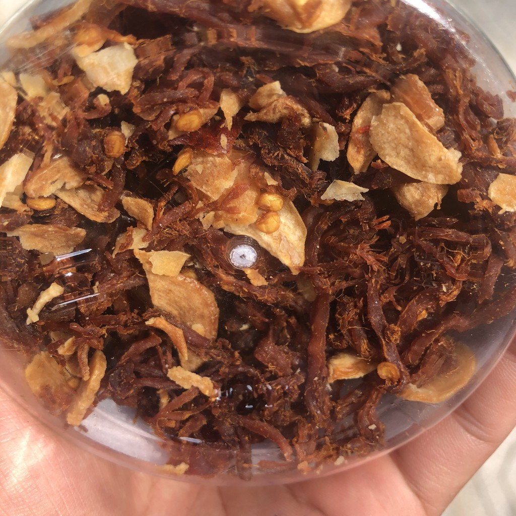  (FREESHIP) Khô Heo Cháy Tỏi Xé sợi Loại 1 Thơm Ngon Hũ 130G Ăn Vặt IMINT FOOD | BigBuy360 - bigbuy360.vn