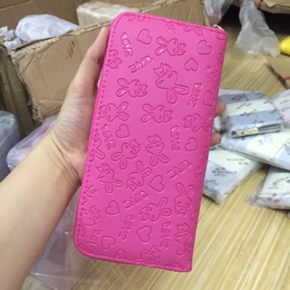 Ví dài in chìm hình thỏ cực xinh