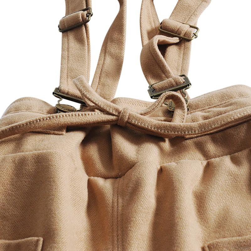 Set áo cổ tròn dài tay sọc cầu vồng + Quần yếm xinh xắn cho bé gái