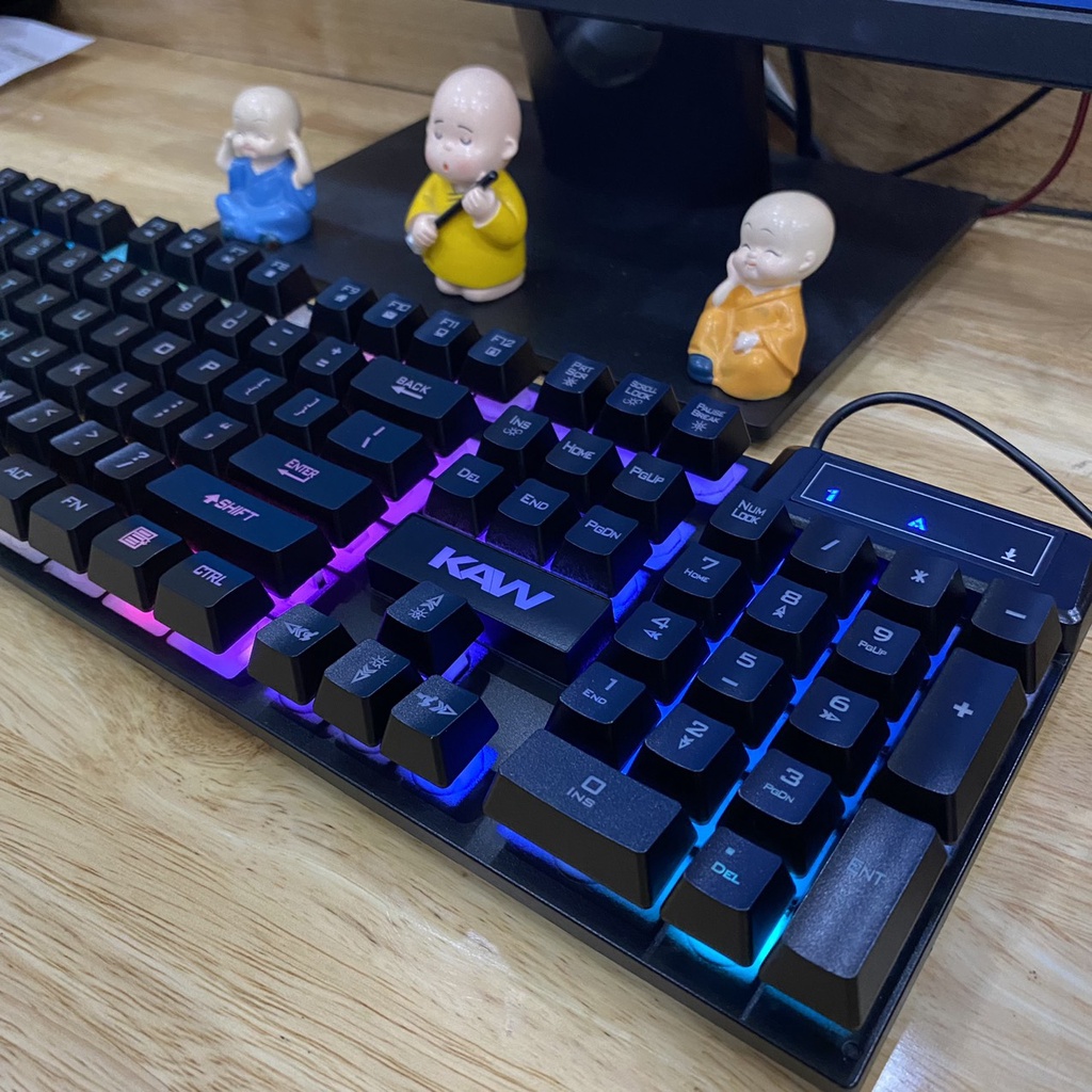 Keyboard - Bộ Bàn Phím Chuyên Game Fuhlen K900 KAW, Có đèn LED giả cơ Loại Xịn Chuyên Dụng Siêu Nhạy Dành cho Game Thủ