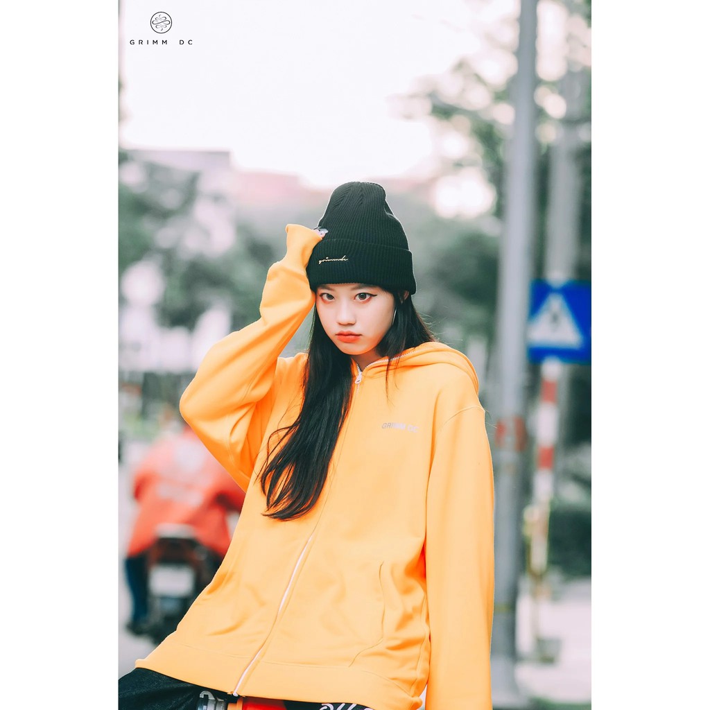 Áo khoác Zipped Hoodie ver.01 a.k.a. ZH-V.01 Grimm DC 2 phối màu Vàng, Hồng | BigBuy360 - bigbuy360.vn