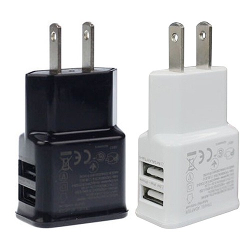 Thiết bị sạc 2 cổng USB 5V 2.1A dành cho Samsung iPhone iPad iPod