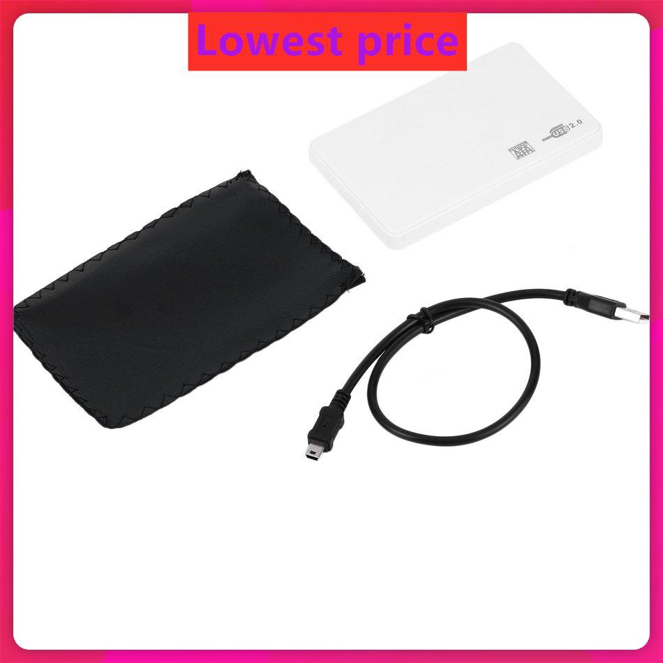 2.5 Inch USB 2.0 Hard Drive Disk SATA External Enclosure HDD Hard Drive Box | BigBuy360 - bigbuy360.vn