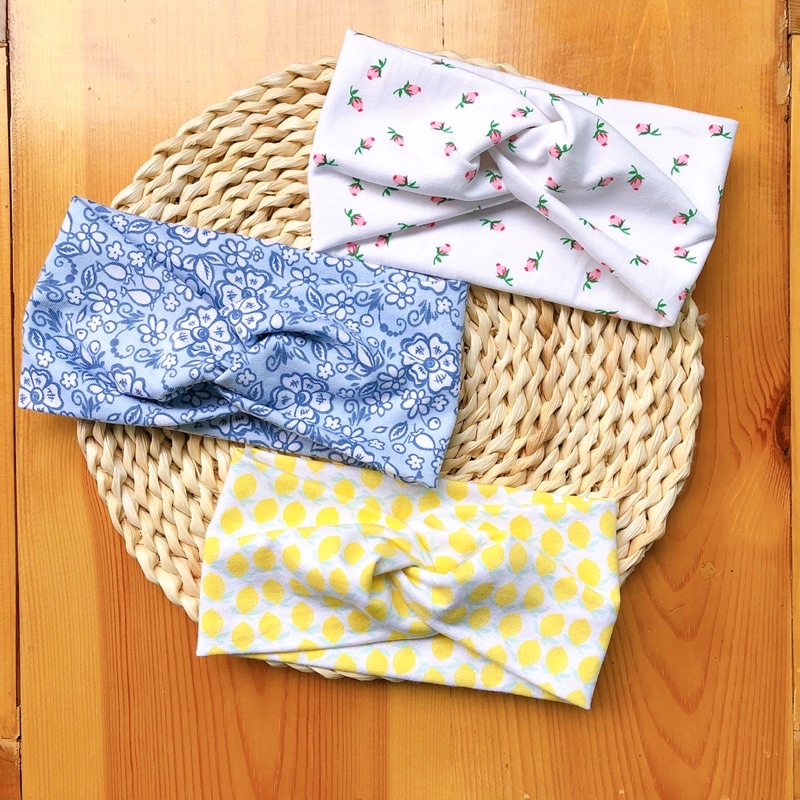 Turban hoạ tiết xinh xắn cho bé gái