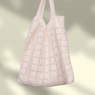 𝘾𝙧𝙤𝙘𝙝𝙚𝙩 𝙏𝙤𝙩𝙚 𝘽𝙖𝙜 - túi len crochet