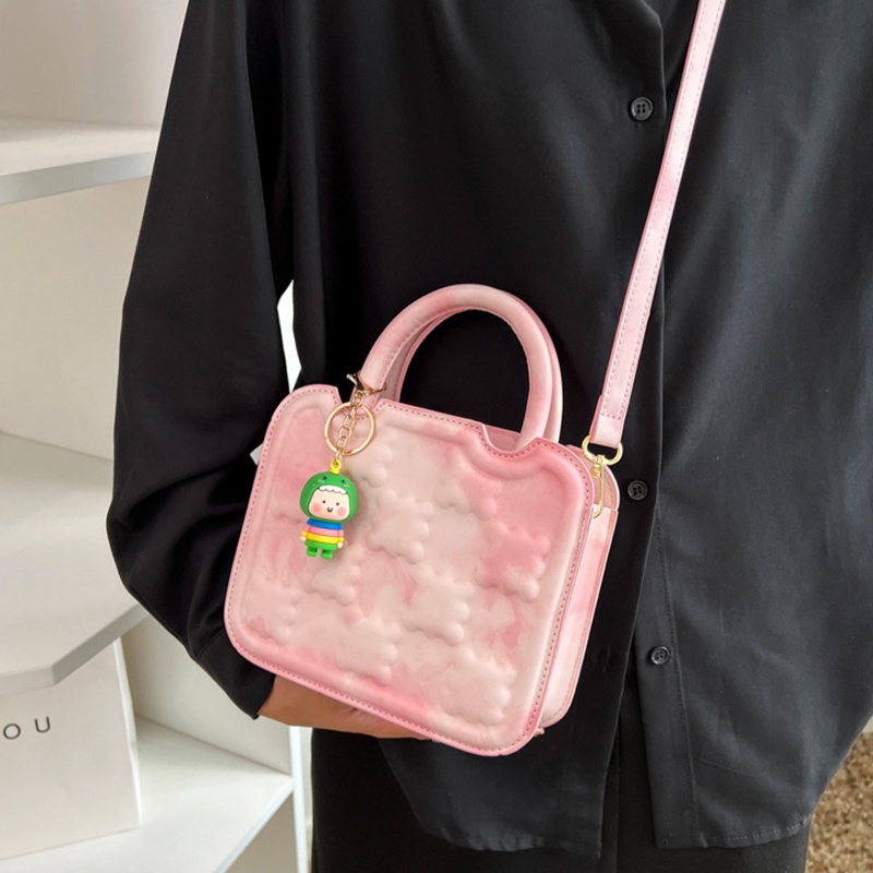 Túi Xách Dáng Vuông Màu gradient Dễ Phối Đồ Thời Trang Cho Nữ