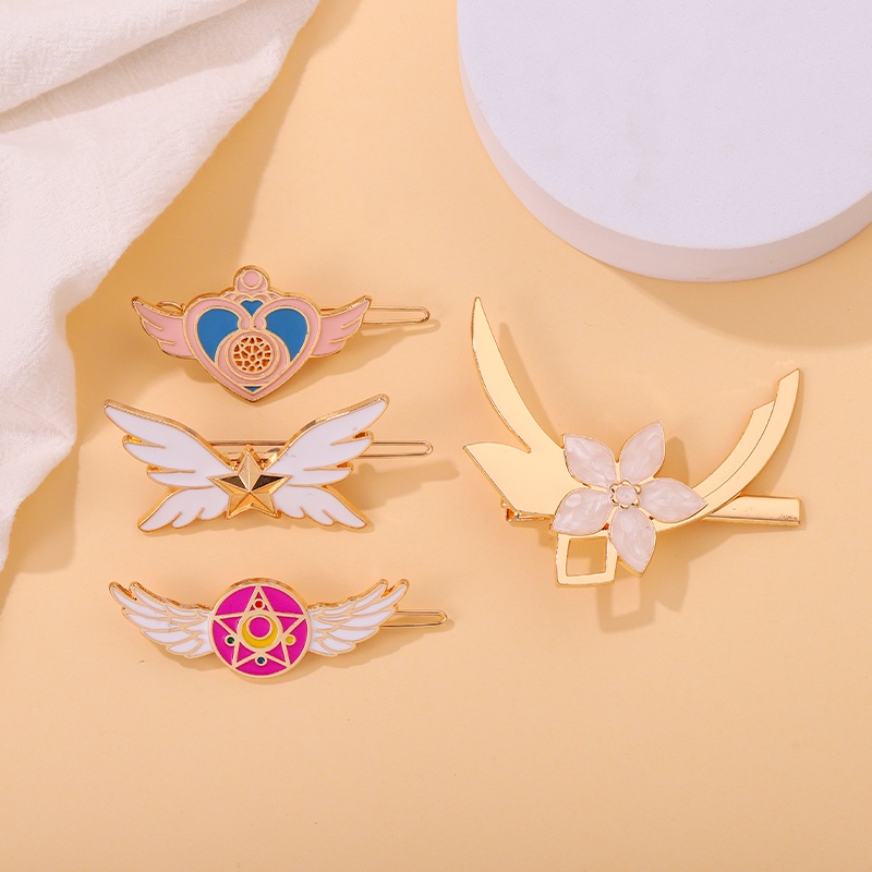 Kẹp Tóc Kim Loại Hóa Trang Nhân Vật Hoạt Hình Genshin Impact