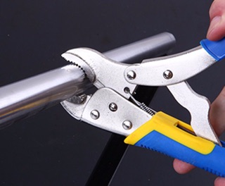 kìm chết mũi cong 250mm (10'')