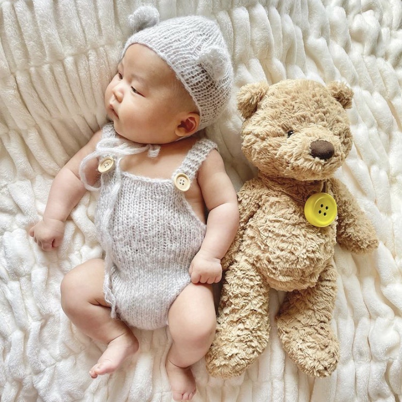 Gấu bông teddy bear - Jellycat Bumbly Bear cao cấp chính hãng an toàn cho bé