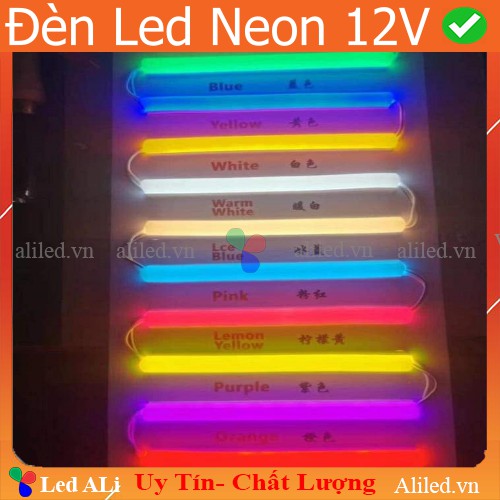 Đèn led Neon 12V cuộn 5m, Neon sign 12V