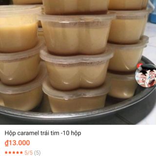 Hộp caramel - sữa chua loại tròn 50 hộp