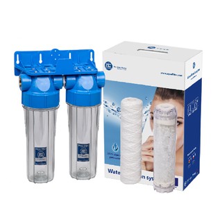 Bộ lọc đầu nguồn loại bỏ cặn vôi (canxi) hãng AQUAFILTER - NHẬP KHẨU CHÂU ÂU 100%