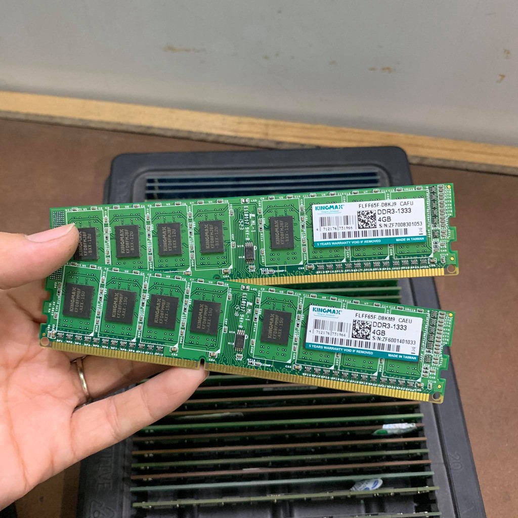 Ram DDR3 4gb Kingmax buss 1333 hàng đẹp