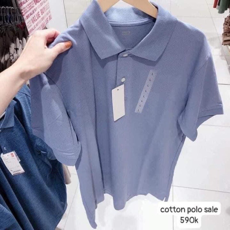 Áo polo uniqlo nam chuẩn Aut