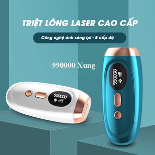 <Freeship>Máy triệt lông vĩnh viễn ， tặng kèm 01 gel+ 01 kính+ 01 dao cạo ， công nghệ mới giúp trẻ hóa làn da