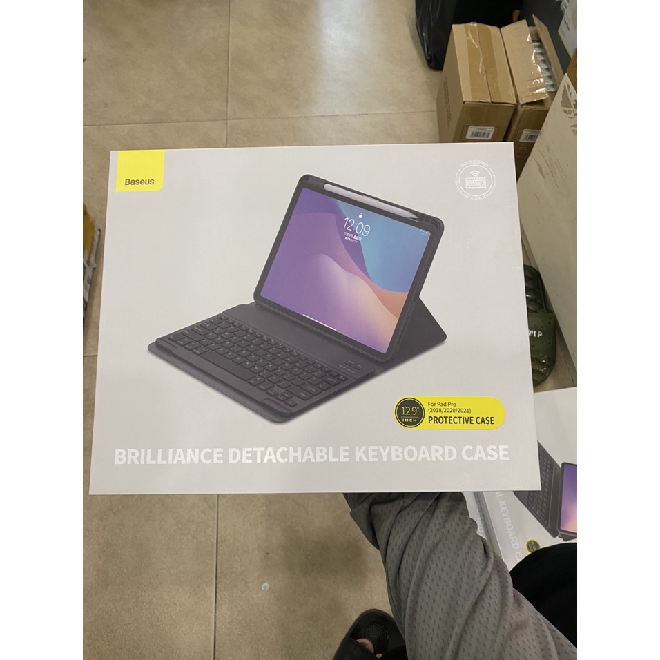 Bao da Baseus kèm bàn phím cho Máy tính bảng Pro 11 inch 2020 /2021 M1,12.9 inch 2020 chính hãng Baseus Keyboad