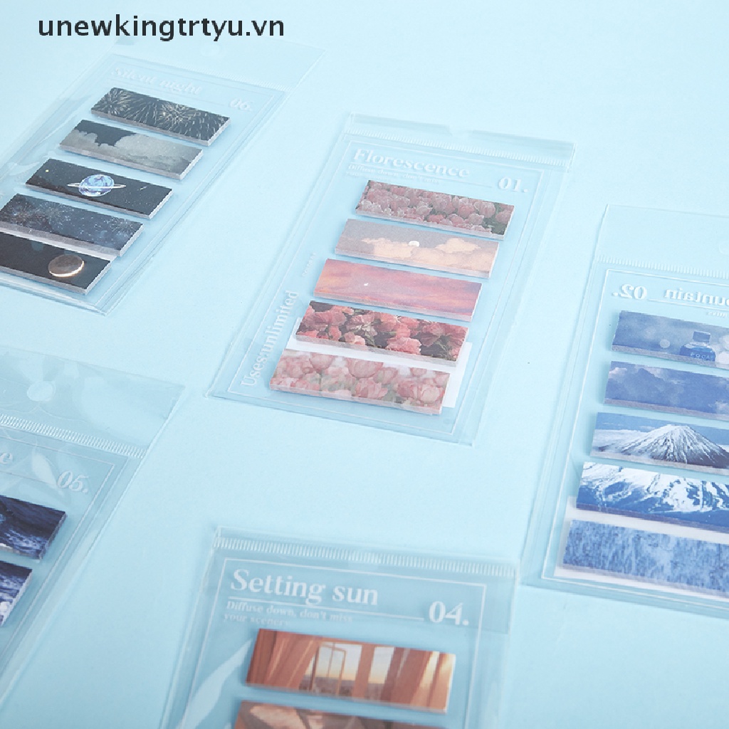 【VN】 100 sheets Cosmic Fragment Series Sticky Notes Memo Stationary Flakes Scrapbook [unewkingtrtyu]