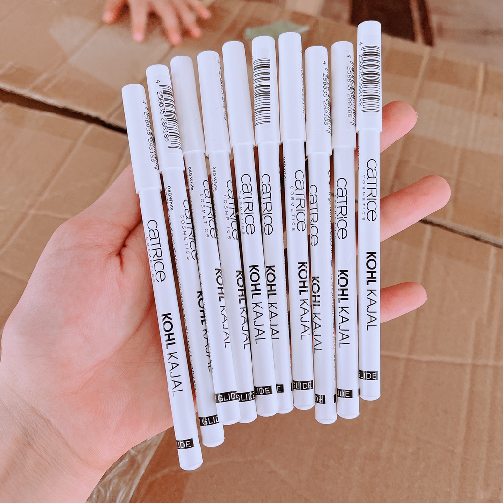 Chì kẻ mắt trắng Catrice Kohl Kajal trắng chuyên kẻ viền mắt makeup