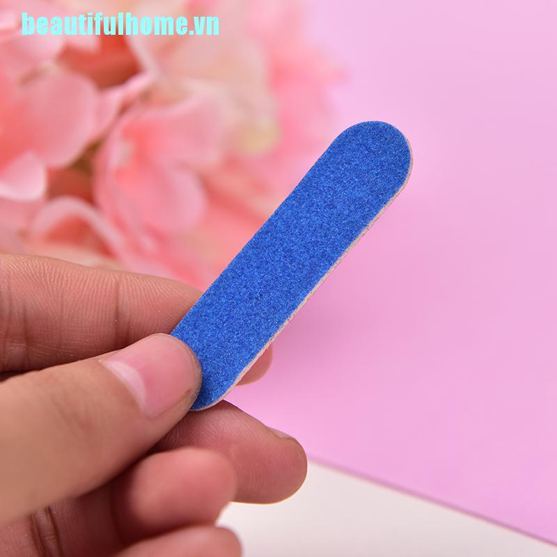 Bộ 100 Cây Dũa Móng Tay mini Dùng Một Lần Tiện Lợi