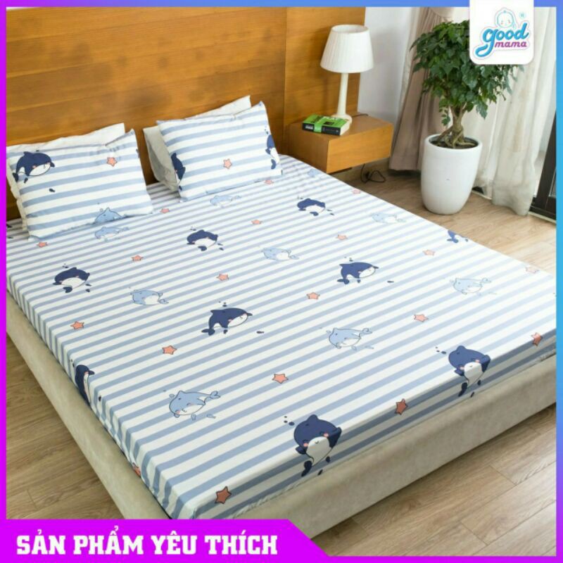 Ga Chống Thấm Cotton Goodmama chính hãng [HÀNG SẴN GIAO NGAY]bảo hành lớp chống thấm 6 tháng giặt máy thoải mái.