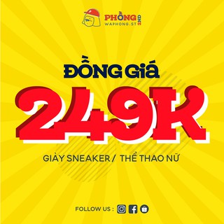Giày SNEAKER thể thao nữ Real 2hand Sale Giảm giá