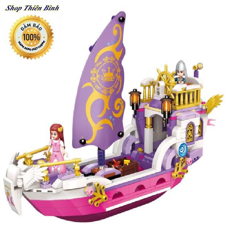 Lego xếp hình du thuyền công chúa