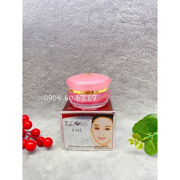 Kem ERONS 12,5g Trắng Da Chống Nắng SPF 35