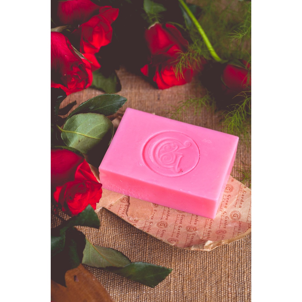 Xà phòng handmade Hoa Hồng từ Green Garden