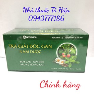 Trà giải độc gan Nam Dược (Chính hãng)- Thanh nhiệt, giải độc